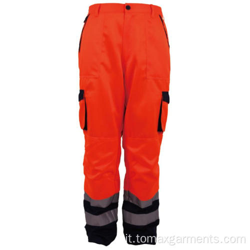 Pantalone da lavoro riflettente Hi Vis Safety